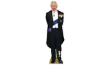 Star Cutouts Regal King Charles life-size cardboard cutout (British brand)