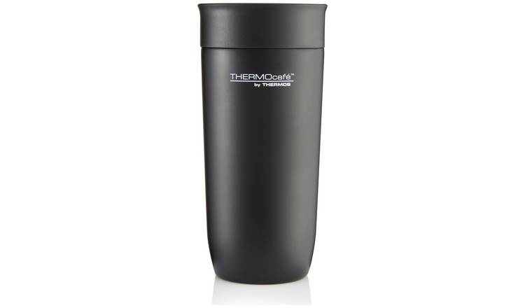 Thermos Thermocafe Push-Button Lid Tumbler Black 360ml (British brand)