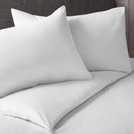 Silentnight Supersoft Plain White Bedding Set - Double