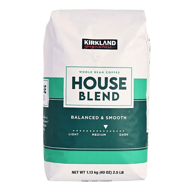 Kirkland Signature Whole Bean Coffee House Blend 113kg
