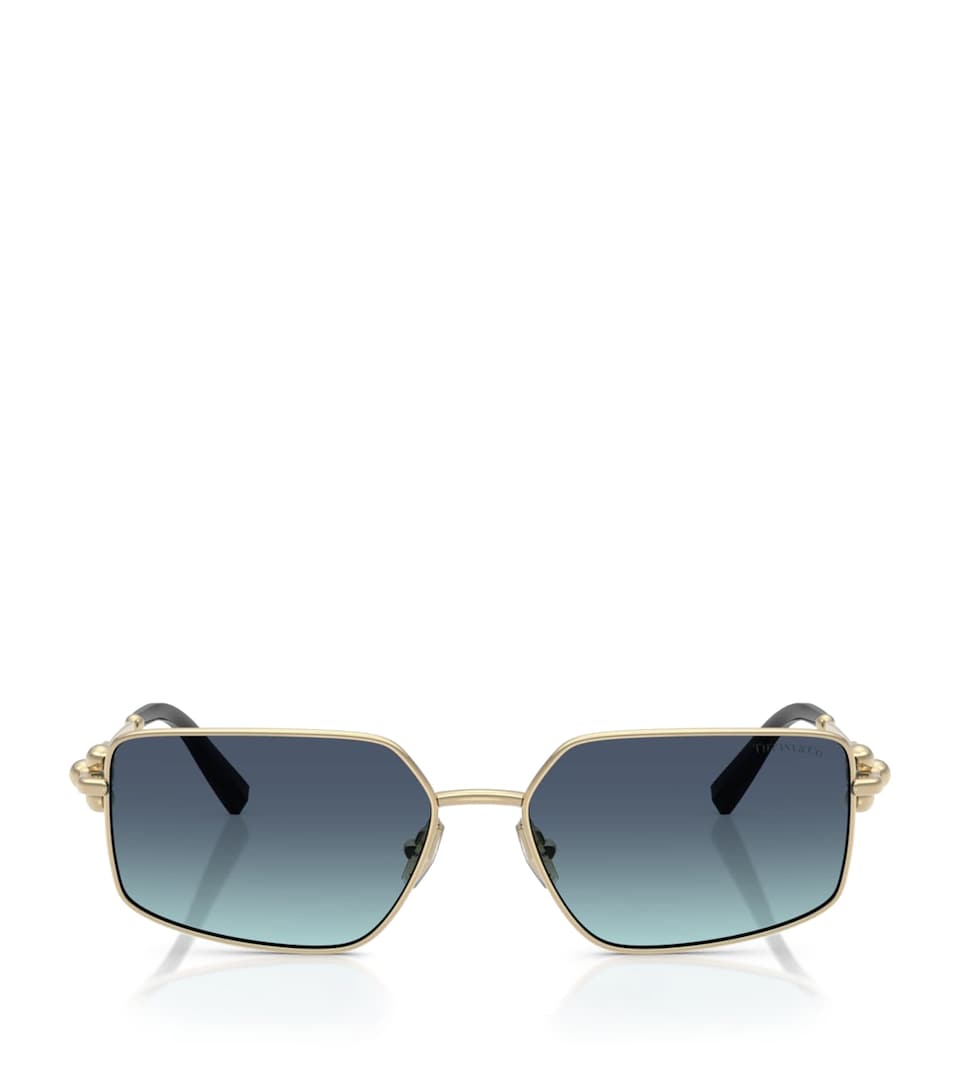 Timeless Gold-Tone Sunglasses with Recycled Acetate Frame