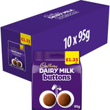 Cadbury Dairy Milk Buttons PMP 135 10 x 95g