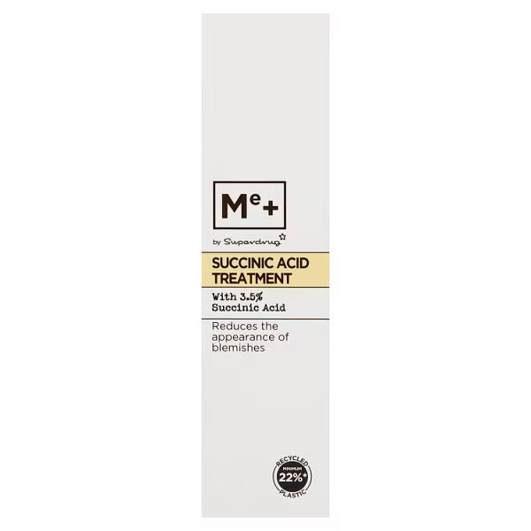 Me+ Succinic Acid Blemish Treatment 15ml, imported from the UK