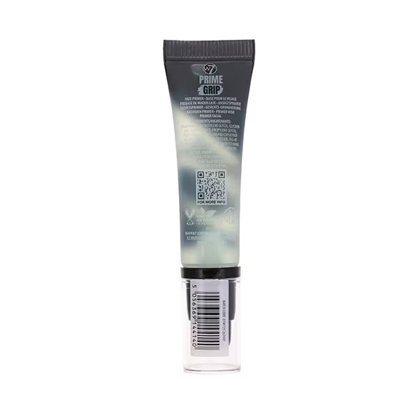 W7 Prime Grip Face Primer Green Travel Size 10ml, imported from the UK
