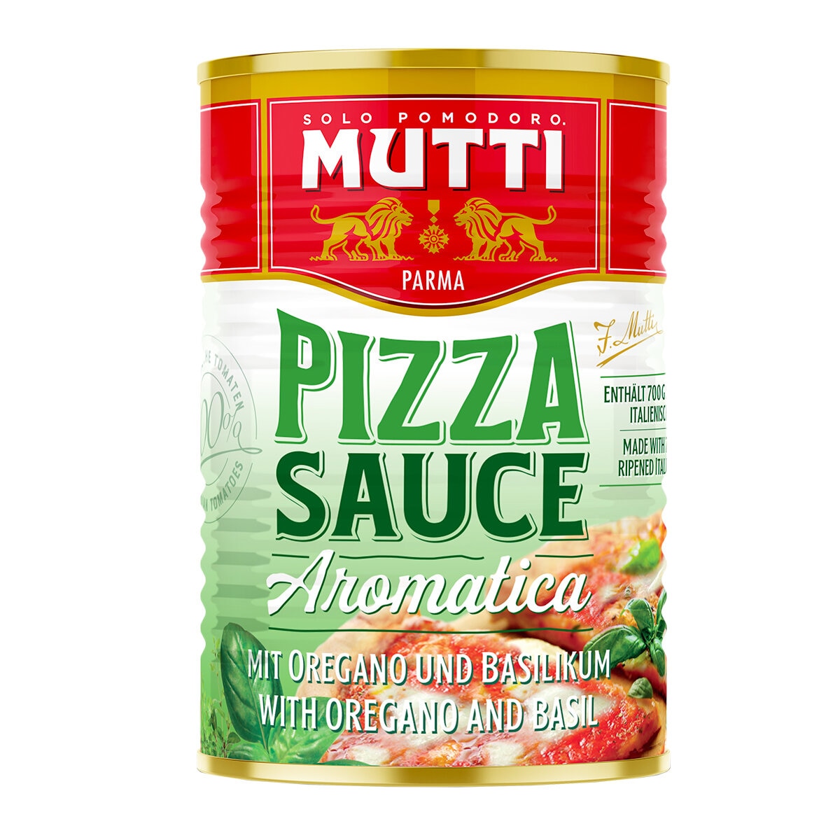 Mutti Pizza Sauce 6 x 400g, imported from the UK