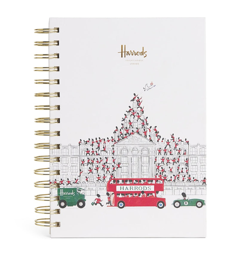 Lined Notebook with Metallic Gold Cover, 15cm x 10.5cm x 1.5cm