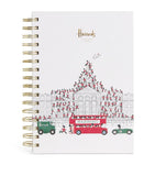 Lined Notebook with Metallic Gold Cover, 15cm x 10.5cm x 1.5cm