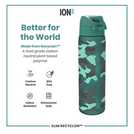 Ion8 Camouflage Green water bottle 500ml, UK version