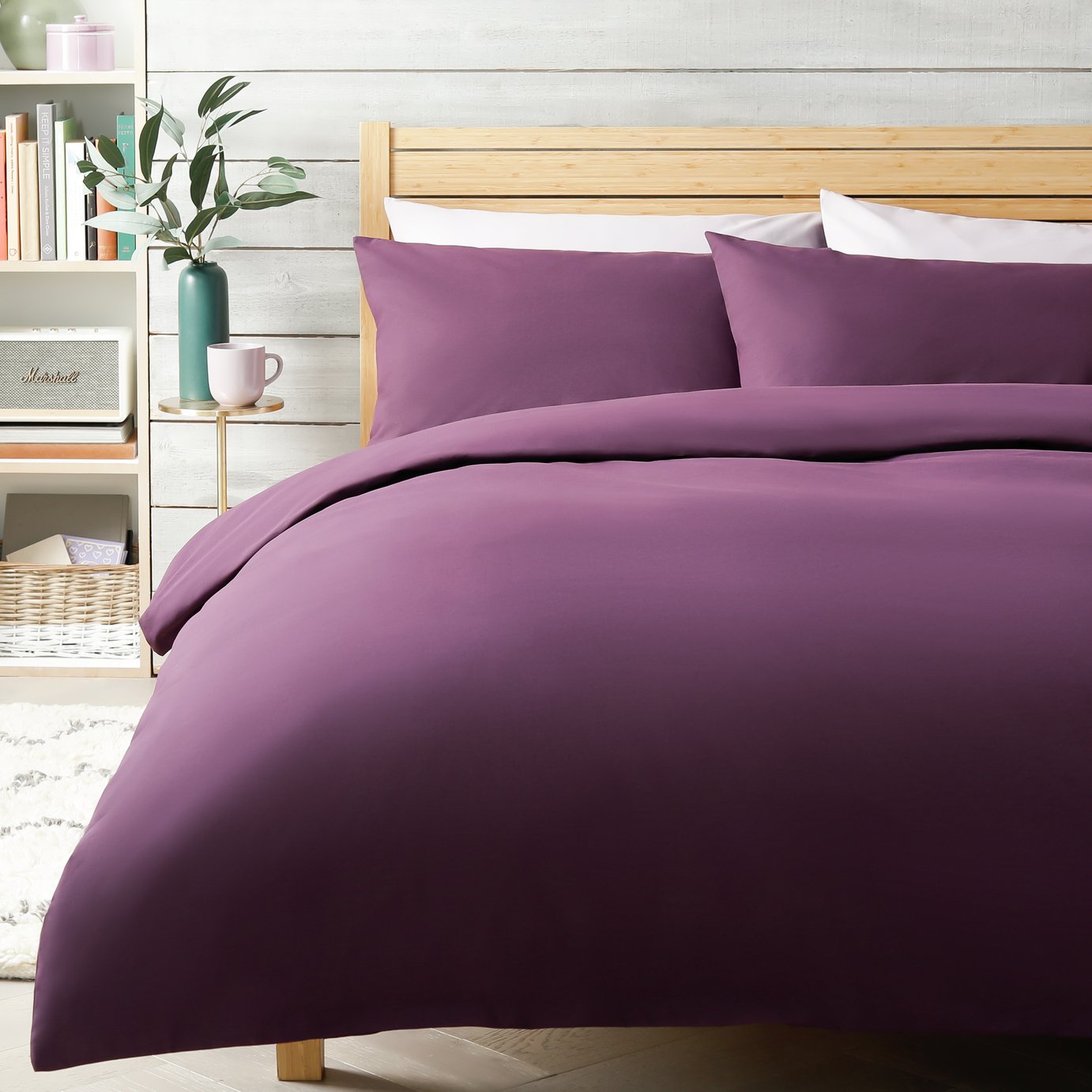 Habitat grape duvet cover set for single beds, UK version