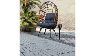 Workpro terrassebordgrå terrassestriper 4 stk
