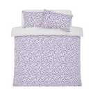 Argos Home watercolour butterflies single duvet cover and pillowcase set - British product