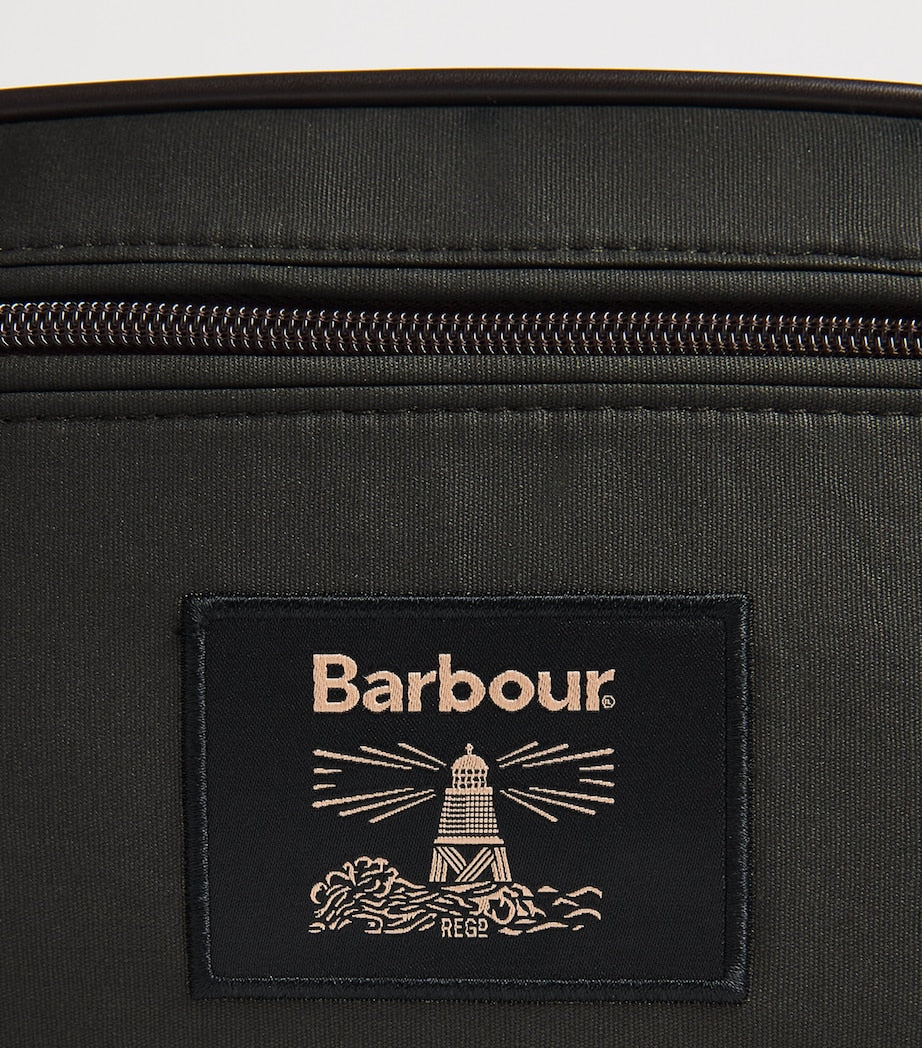 Barbour Wax-Coated Wash Bag