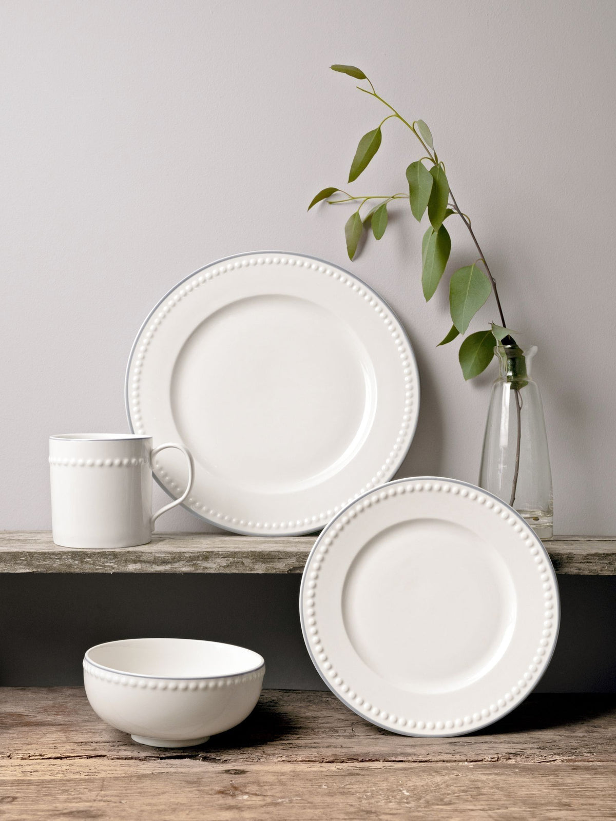 Mary Berry white signature dinner set 16 piece, imported from the UK