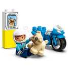 Lego DUPLO rescue police motorcycle toddler toy, UK version