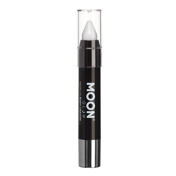 Moon Glow UV Body Crayons White, imported from the UK