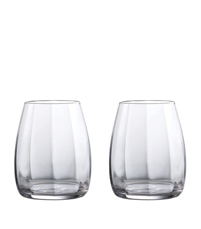 Waterford Elegance Optic Tumblers Whisky Tumbler Glass Sett med 2