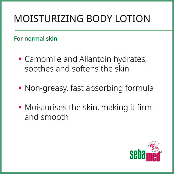 Sebamed Moisturising Body Lotion 750ml (British brand)
