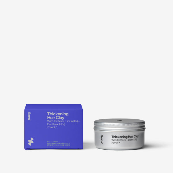 Sons Caffeine Enriched Thickening Hair Clay 75ml (British brand)