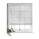 Habitat wooden white 50mm slat Venetian blind 60cm, UK version