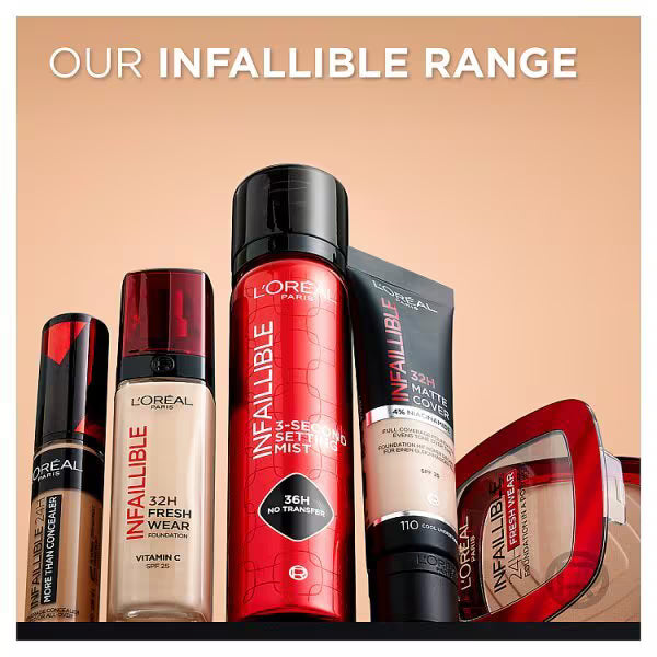 L'Oreal Paris Infallible 32H Fresh Wear Foundation 200, UK version