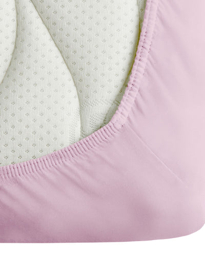 Silentnight Pink Kinder Sicherheit Nächte Spannbettlaken 2er Pack