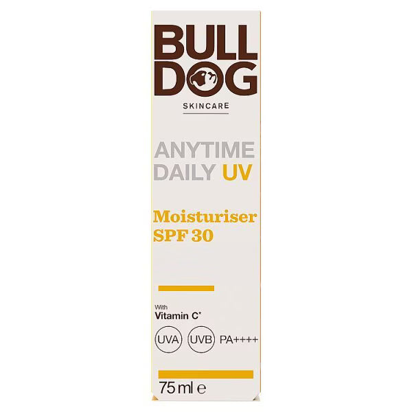 Bulldog Anytime Daily Moisturiser SPF 30 75ml - British product