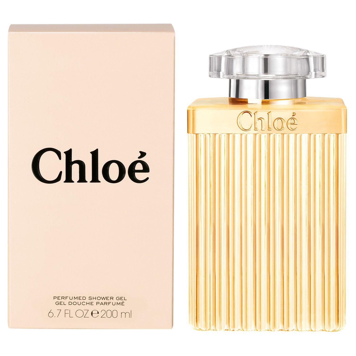 Chloé shower gel with floral and woody fragrance 200ml - British product