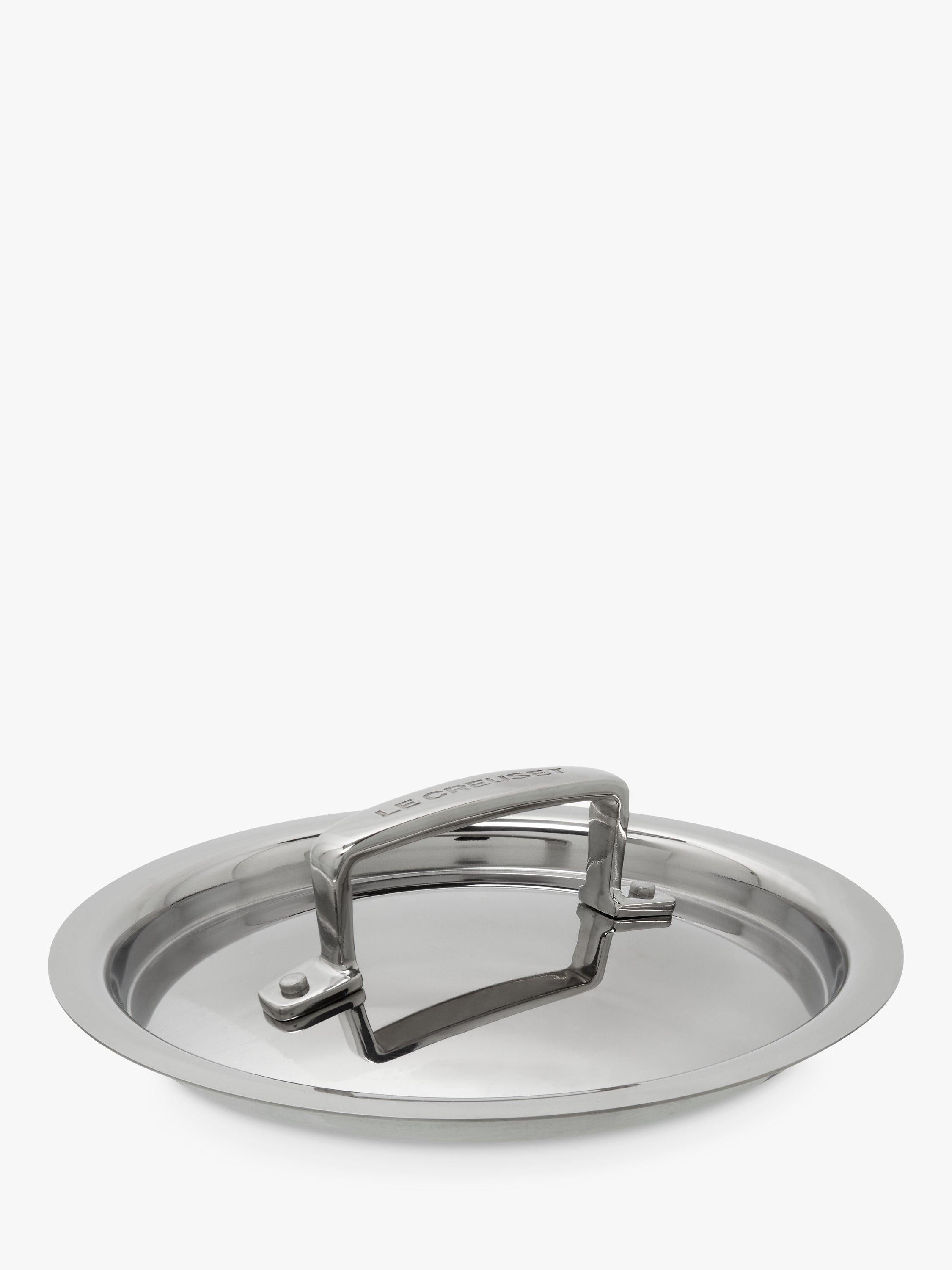 Le Creuset 3-ply stainless steel lidded saucepan, UK version