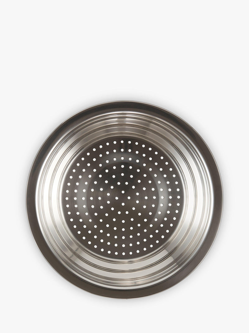 Le Creuset stainless steel multi-steamer with glass lid, 22cm, UK version
