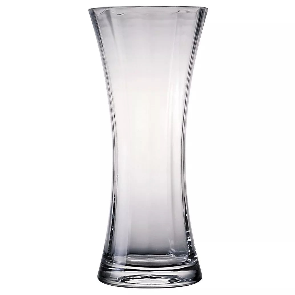 Dartington Crystal Florabundance Carnation Vase 26cm Clear - British product