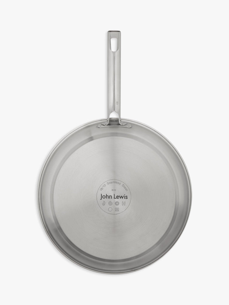John Lewis stainless steel non-stick frying pan 28cm, UK version