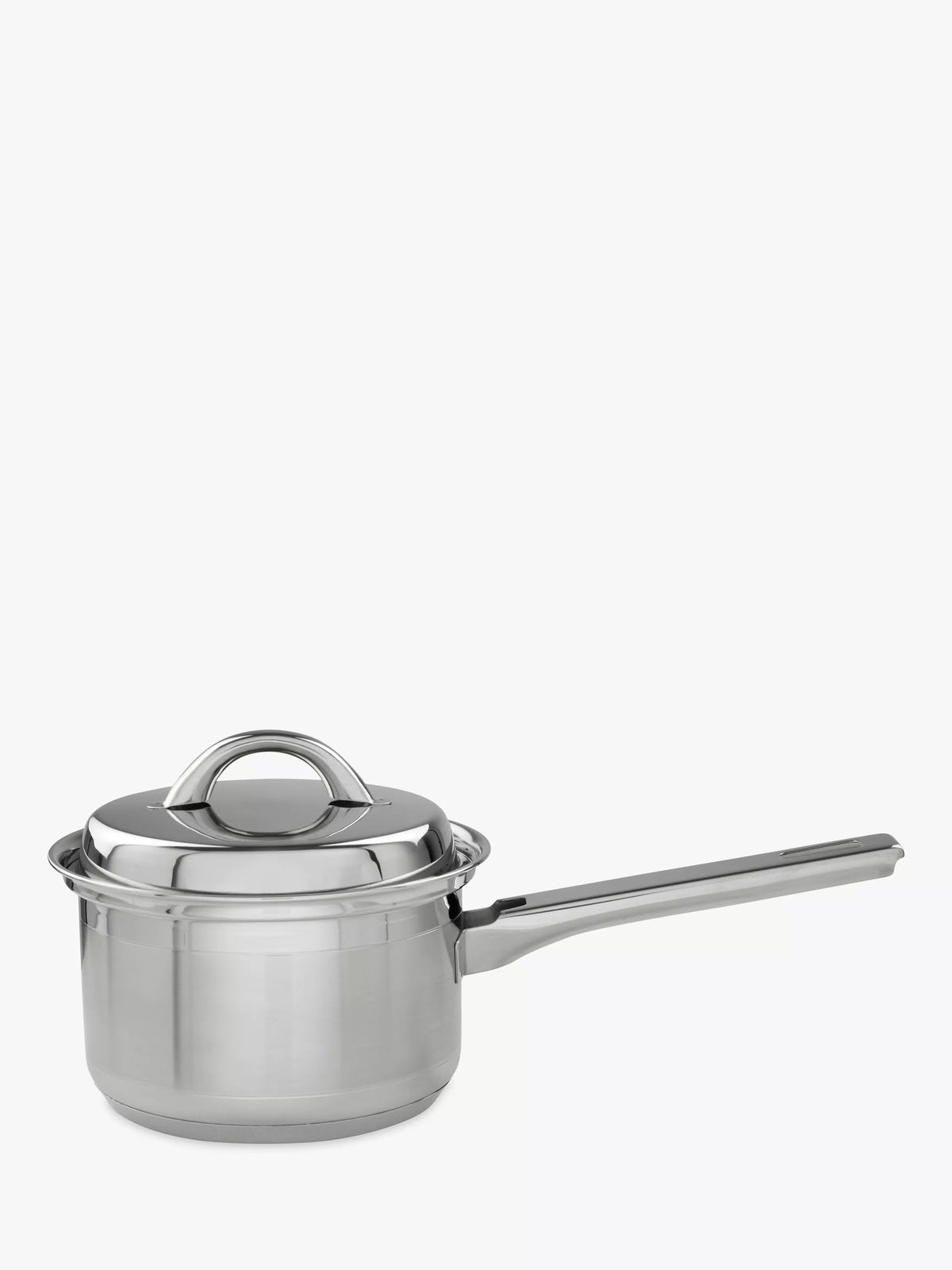 John Lewis stainless steel lidded saucepan, UK version