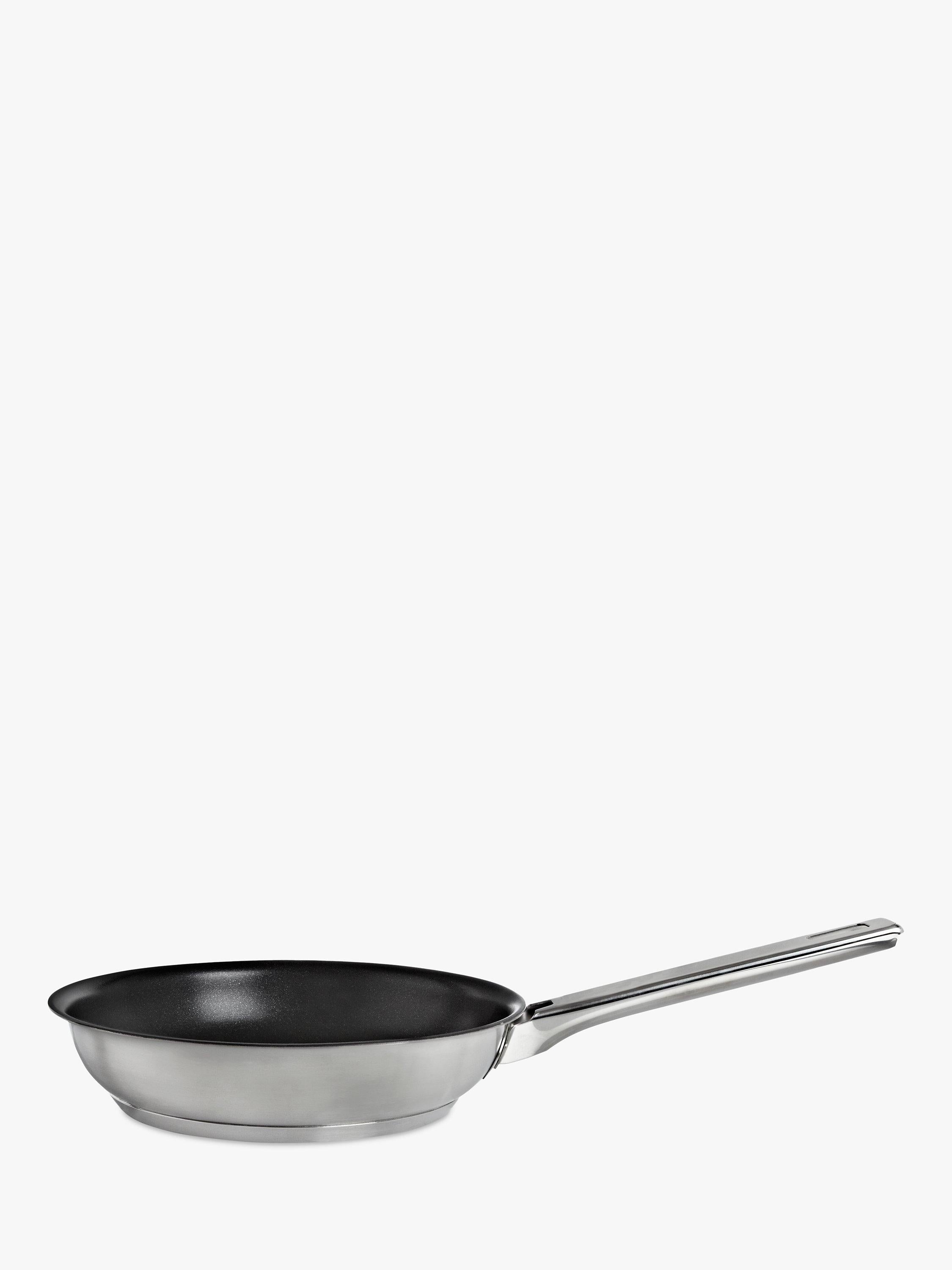 John Lewis Classic Stainless Steel Non-Stick Frying Pan 20cm, UK version