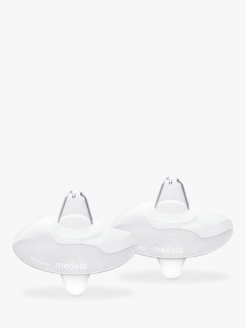 Medela Medium Nipple Shields Pack of 2, imported from the UK
