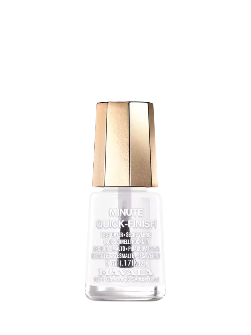 Mavala Minute Quick Finish top coat, imported from the UK