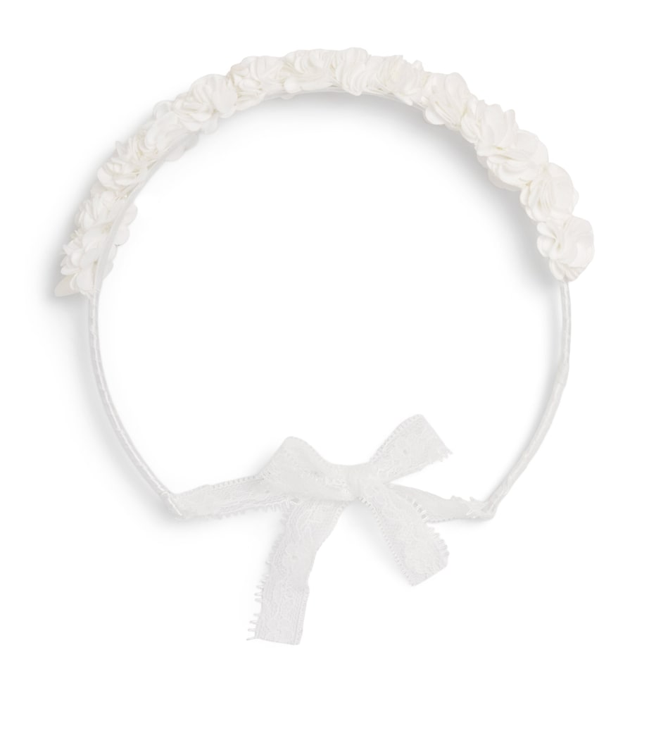 Tartine et Chocolat Floral Lace Headband