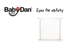 BabyDan Premier True Pressure Gate Including Extensions, Black - British product