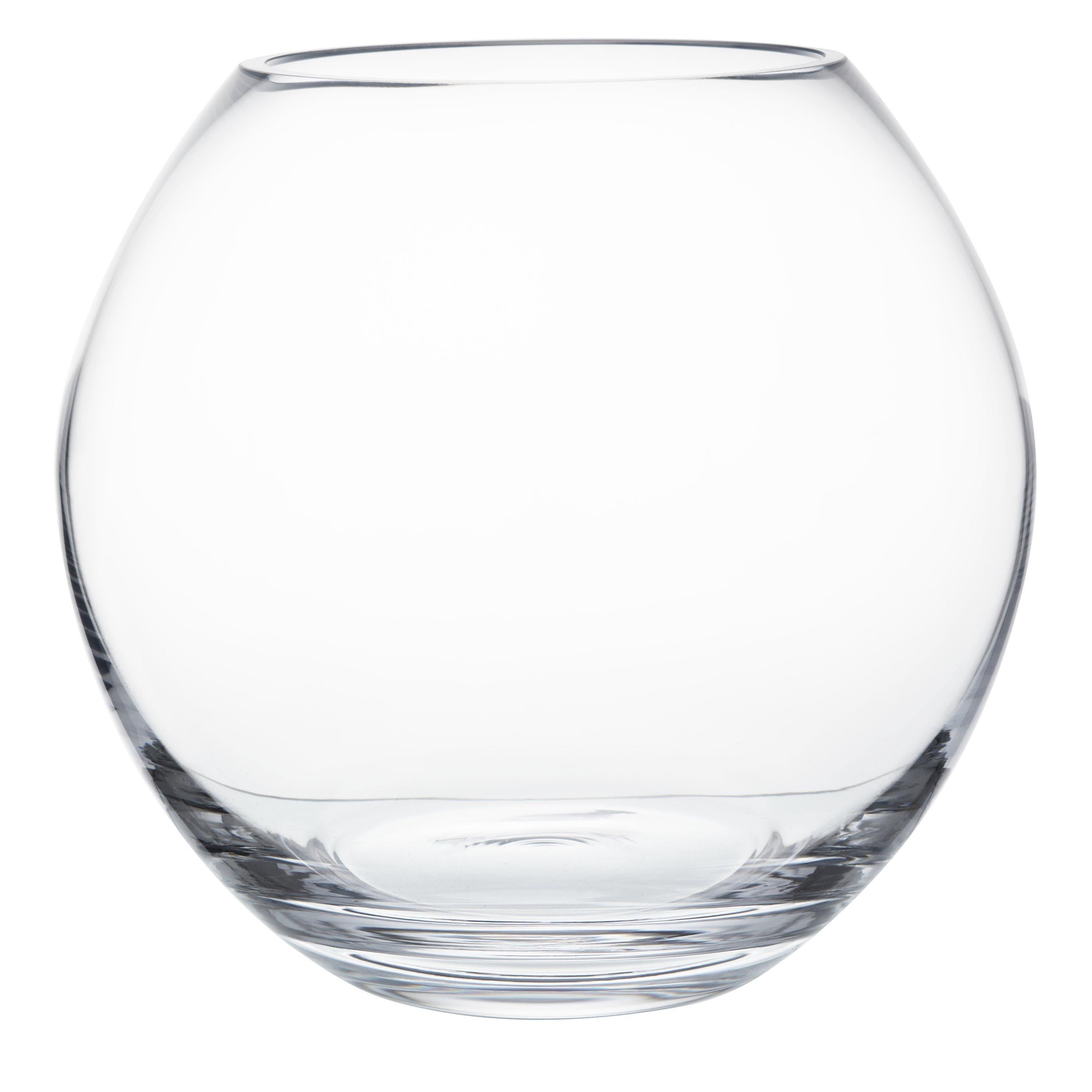 LSA International Globe Vase Clear H22cm, UK version