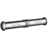 Birth Certificate Holder Silver