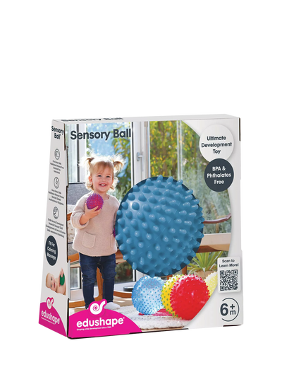 Textured Sensory Ball for Babies and Toddlers, Blue