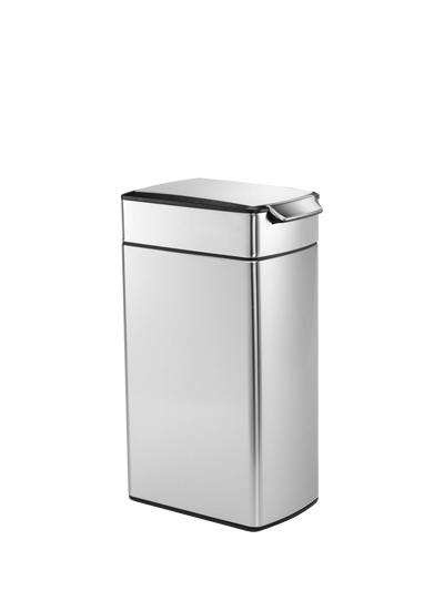Simplehuman Slim Touch Bar Bin Brushed Stainless Steel Kitchen Bin 40L
