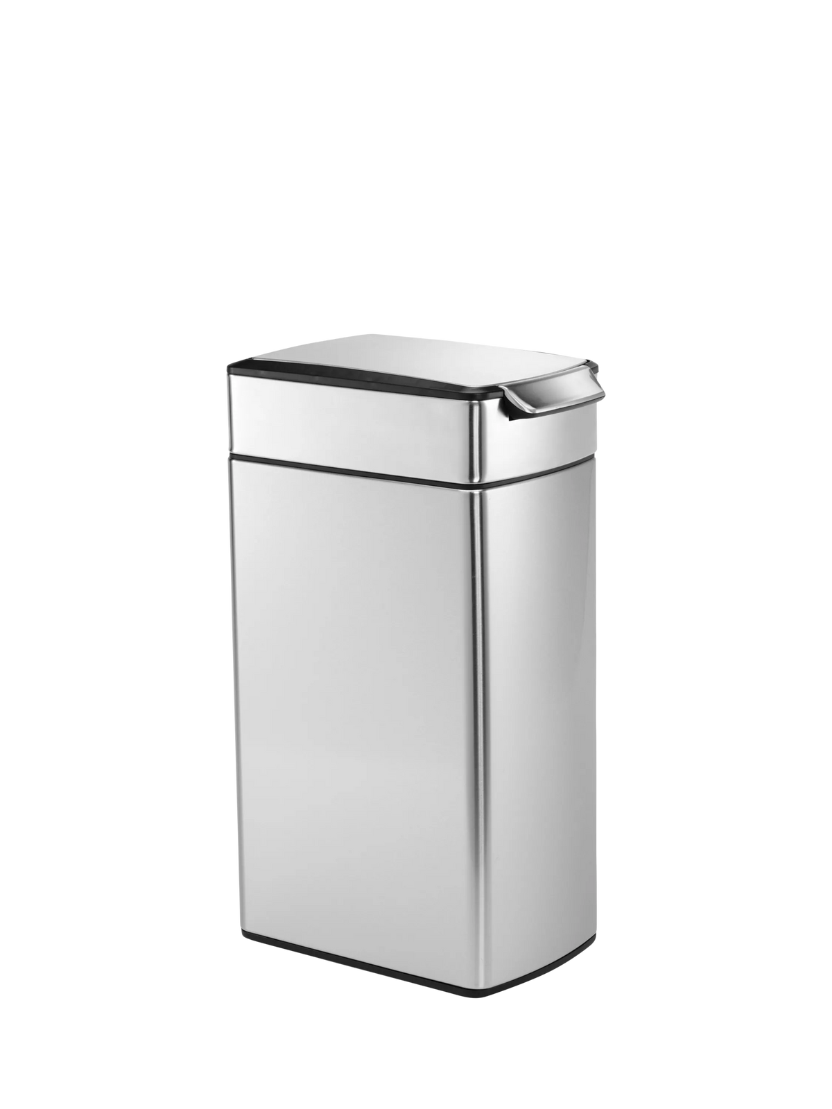 Simplehuman Slim Touch Bar Bin in brushed stainless steel, 40L capacity (British brand)