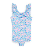 Louise Misha Floral Ruffle-Trim Andrea children's swimsuit 24 months, UK version