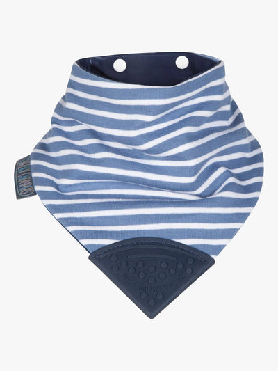 Cheeky Chompers Tannfrembrudd Driv Bib Preppy Stripes