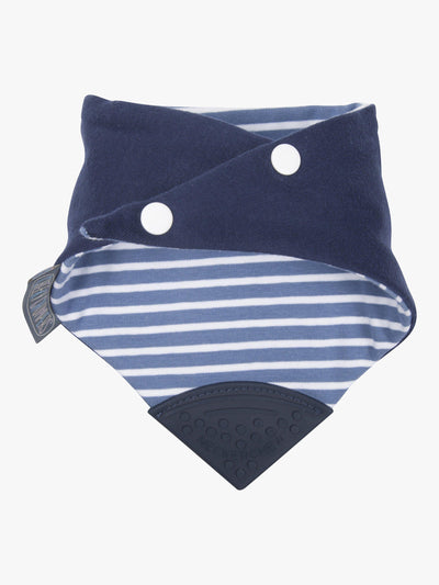 Cheeky Chompers Tannfrembrudd Driv Bib Preppy Stripes