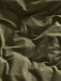 Dark green duvet cover and pillowcase set - British product