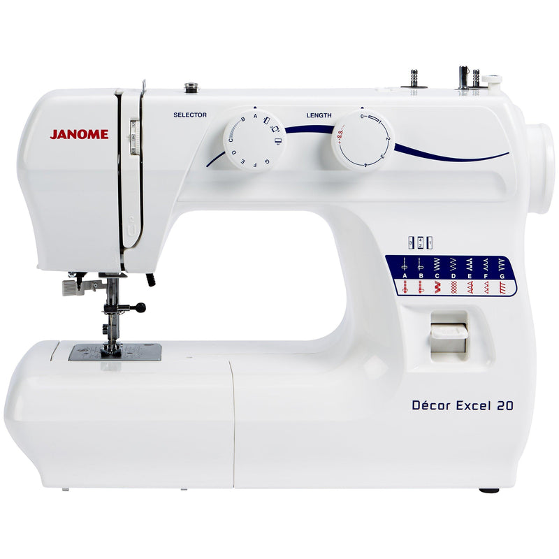 Janome Decor Excel 20 sewing machine, imported from the UK