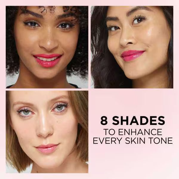 L'Oréal Paris Glow Paradise Balm-In-Lipstick Watermelon, imported from the UK