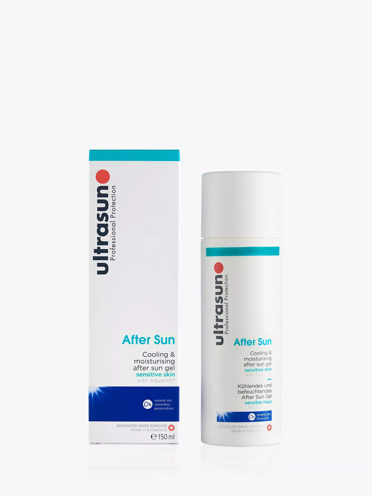 Ultrasun cooling and moisturising after sun gel 150ml (British brand)