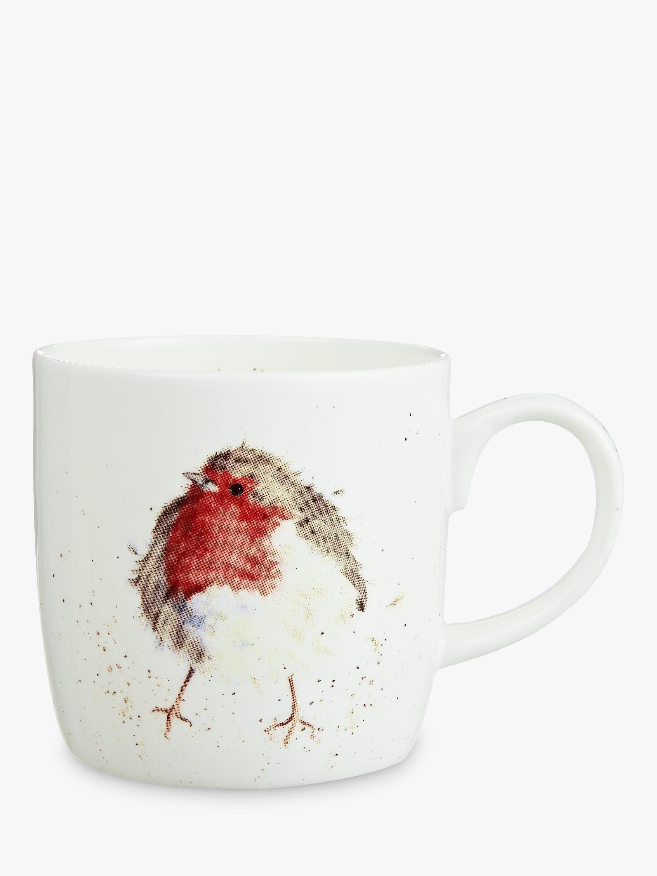 Wrendale Designs Robin China Mug 310ml (British brand)
